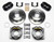 Disc Brakes, Rear, DynaPro, Low Profile Park Brake, 11 in. Solid Surface Rotors, 4-Piston Black Calipers