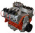 High Performance LS GM 408 600 hp long block crate engines make an impressive 545 ft./lbs. of torque! They are built with a forged crankshaft, forged pistons, and forged connecting rods, factory LS3 cylinder heads 68.4cc combustion chambers, Victor Jr. intake manifold and 850 cfm carburetor. The engines are equipped with a LS7 hydraulic roller camshaft. 1.7 ratio roller rocker arms, aluminum oil pan, aluminum timing cover, harmonic balancer, spark plugs, ignition wires, ignition coils, and valve covers to complete the bone crunching LS power.
