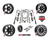 Choose between the wheels 1-4