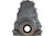 Engine Timing Cover, 1-Piece, Aluminum, Natural, -10 AN Oil Dain Return Fittings. GM LS Gen 3, Each