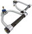 Upper control arm for 63-87 GM ½ ton 2WD. This fully TIG welded control arm features precision CNC machined ball joint cup, zerked D.O.M. bushing collars for the polyurethane bushings and Moog Ball Joints. These arms use 1dia. D.O.M tubing for the connecting pieces. Control arms also feature a powder coated finish. 

