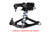 These RideTech StrongArm tubular control arms are designed to stiffen up your vehicle's chassis, while providing a smoother ride. They feature a tubular design that offers maximum strength and are available in black or silver powdercoated finishes, depending on your vehicle application. The control arms include polyurethane bushings and factory-installed ball joints (front), making installation easier. Get optimum suspension geometry with a set of RideTech StrongArm tubular control arms.