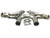 One Set of DIY LS1/LSx Twin Turbo Manifolds /Headers, With T3/T4 Turbo Flanges and 3"" SS U Tube

This is an Universal or DIY Turbo Header, Without Turbo Flange Welded.You Can Customize Your Turbo Setup Using These Headers. We Have Test Fitted Them with Pontiac GTO, Supra MK3, RX-7 FC, 240SX S13/S14. With Its Tight Bent Runner and Curved Upward Outlet, Should Fit Many Other LSx Twin Turbo Applications. It Clears Stock LS Motor Accessories, Such As Alternator, Water Pump etc.

You Can Also Modify Them to Make a Single Turbo Setup as Well.