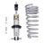 These QA1 Pro coil-over systems are engineered from the ground up to offer unmatched performance over stock suspension setups. Pro coil-over systems utilize adjustable and non-adjustable coil-over shocks and springs, designed specifically for replacing the factory shocks and springs. This combination offers ride height adjustment and variable position valving adjustment (where applicable) for performance not found in other kits. Choose these QA1 Pro coil-over systems for your next suspension upgrade.
