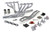 Hello LSx Guys! Get your Tri-5 on the road daily - get your project on the road with this swap kit!

This swap kit is for 1955-1957 Bel Air, Biscayne, 150, 210 and Delray. It was designed around our GM LH8 oil pan. Unlike most LS swap parts on the market this kit replaces the frame brackets in addition to the mounts so you'll have clean mounting of your engine and not a mix of parts that are weak and don't work together properly. This kit locates the engine to give you the most options for front accessories drives and unlike others it positions the engine so there is no steering interference. It provides clearance for the factory AC box, power brake booster, and aftermarket suspension components. It also maintains the proper drive-line angle for smooth highway cruising.  We offer a complete line of headers that give unparalleled performance and ground clearance with sizes that are matched to your engine combo. These combined parts offer an easy, strong, and clean installation of your LS engine. See our installation guide for more info on this LS swap. Please click product description for more details.