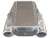 Aluminum Liquid Water to Air Intercooler. 

- Overall Size: 12"x11"x4.5"
- Core Size: 11"x6"x4.5"
- 3" Air Inlet Outlet
- NPT 1/2 Water Inlet Outlet
- 4.5" Thick

This is a Huge Liquid to Air Intercooler, With Built-in cast Bungs for easy Install, Perfect for High Power Applications, Supports 1000+ HP