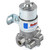 These Blue electric fuel pumps from Holley feature an improved design for street and strip applications, a new lower housing casting for enhanced fuel flow, and a tumble-polished billet look with the distinctive blue logo. These pumps have a 110 gph flow rate, draw only 3 amps, and have a maximum pressure of 14 psi with an externally accessible pressure relief valve. 

Use in conjunction with the Edelbrock e-EFI Sump Tank for up to 600 HP on an LS Engine.