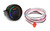 2-1/16” diameter gauges designed specifically for use with the Avenger, HP and Dominator EFI systems. They feature a blue numeric LED display as well as a 40 segment multi-color LED bar around the outside of the gauge. Require power and ground but are wired to a single wire output from the ECU for simple wiring. Can be connected to the vehicle headlight switch to allow dimming for better night time viewing. Each gauge can easily be individually programmed for a specific function and operation eliminating the need for other gauges and expensive dedicated sending units (battery voltage, coolant temp, oil pressure, fuel pressure, nitrous pressure, RPM, air/fuel ratio etc.). A “decal sheet” is provided with the most common inputs used so the gauges can be correctly labeled. 