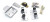 Engine and Transmission Mount Kit
Includes motor mounts, frame brackets, transmission crossmember, transmission mount, and hardware.  Manufactured from the highest grade American made steel. They're laser cut, precision bent, powder coated and feature polyurethane bushings.  Comes with a lifetime free replacement warranty on the bushings.      