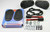 AeroCatch 120 Series Plus flush mount hood pin kits are lightweight, high strength, glass-reinforced thermoplastic housings that contain a hinged, spring-loaded stainless steel pin. The stainless steel pin engages with the included aluminum hood pin for a secure fit. These compact, aerodynamic assemblies are the perfect modern replacements for conventional hood pins, door latches, and more. The 120 series are designed to be fitted from above the panel and are provided with a cardboard template for the proper cutting and drilling dimensions. The hood pins kits include two thermal plastic AeroCatch bodies, two nut fixing plates, two red aluminum strikes, two rubber bump stops, fastener kit, and arrow sticker set. Keep your hood, trunk, tailgate, or bonnet shut at high speeds with a set of these AeroCatch 120 Series plus flush mount hood pins. They are available in locking or non-locking designs and come in your choice of black, or carbon fiber look finishes.