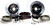 Baer Brakes Baer Claw Pro+ disc brake systems are built to please the most demanding users. They include Baer 6P compact 6-piston calipers machined from 2618 forgings, resulting in the stiffest possible design, even at extreme operating temperatures. They use radial mounting configurations to disperse loads evenly, and internal fluid transfer tube passages for an ultra-clean look. Baer Brakes Baer Claw Pro+ disc brake systems include brake rotors with zinc coated surfaces and a matched set of brake pads. The unique 2-piece rotors use an aluminum hat to reduce overall weight, allow for differential expansion of the rotor plates, and lower thermal transfer to the hub.