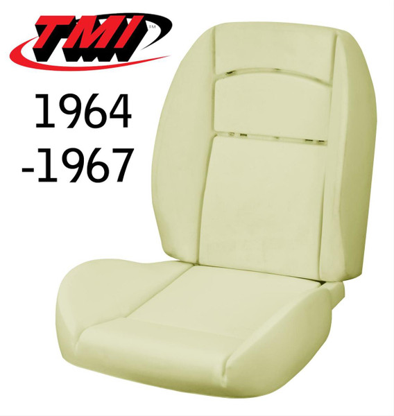Sport R/II Molded Seat Foam for 64-67 Mustang