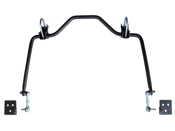 Rear Sway Bar Type:Solid
Rear Sway Bar Adjustable:Fixed
Rear Sway Bar Diameter (in):1.000 in.
Rear Sway Bar Diameter (mm):25.40mm
Mounting Hardware Included:Yes
Sway Bar Finish:Black powdercoated
Sway Bar Material:Steel
Bolt on