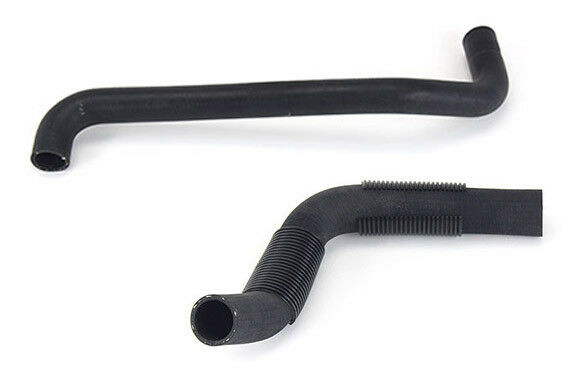 Both upper and lower radiator hoses. Upper hose works well when using a factory radiator with the inlet on the driver side. Works great in larger engine compartments, and definitely when using the Corvette water pump.