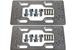 ICT Billet remote mount coil brackets mount eight coils and are designed to work with a wide variety of LS engine swaps. They are available to fit most OE and some Holley EFI coils. Made from aerospace grade billet aluminum, most feature a natural finish. The kits include two sets of brackets, bolts, and spacers where applicable. They work great for turbo setups or whenever a clean-looking engine bay is important. Most ICT Billet remote mount coil brackets are designed to be used with LT1 Camaro ignition wires.

