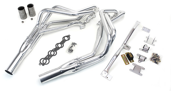 This swap kit is for 1982-1993 S-10 2 wheel drive pickup trucks (Does not work with Blazer). It was designed around our GM LH8 oil pan. Unlike most LS swap parts on the market this kit replaces the frame brackets in addition to the mounts so you'll have clean mounting of your engine and not a mix of parts that are weak and don't work together properly. The frame brackets bolts into existing holes in the frame and and locates the engine to give you the most options for front accessories drives. Click for more info