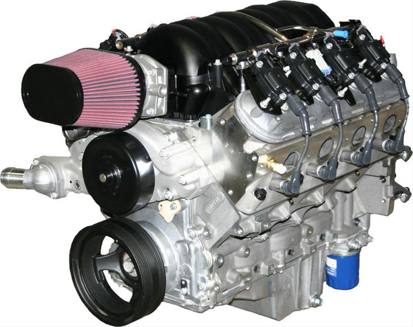 Crate Engine, Performance Race Series, Complete, 416 C.I.D., Carbureted, 630 Horsepower, Chevy LS, Each