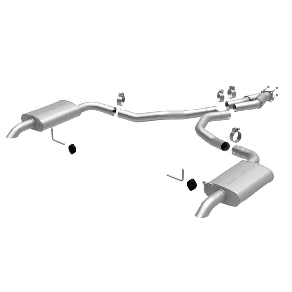 Exhaust Systems, Performance, Cat-Back, Stainless Steel, Chevy, Corvette, 5.7L, Kit
