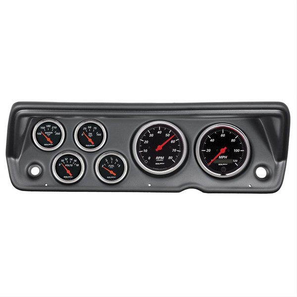 Instrument Cluster, Cobalt Series, Tachometer, Speedometer, Fuel Level, Oil Pressure, Water, Volt, Kit