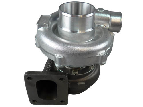 T67 Ball Bearing Turbo Charger
Ceramic Ball Bearing on Compressor Side
0.60 A/R Compressor Housing. T4 0.68 A/R Turbine Housing
Oil Cooled
Big Turbo, Big Power, 67mm Compressor Wheel
0.68 A/R Turbine for Low-Mid end Power, fast Spool

Highlights:
- Big Turbo, Big Power,67mm Compressor Wheel.
- 0.68A/R Turbine for Low-Mid end Power, fast Spool
- High Quality Turbo, with Big Wheels, Good For 400 to 500 HP
- Billet Aluminum CNC Machined Back Plate
- 3" Air Inlet
- 3" V-band Outlet
- High Quality Built product. Each Turbo is individually tested and computer balanced.
- BRAND NEW, not used, not remanufactured.
