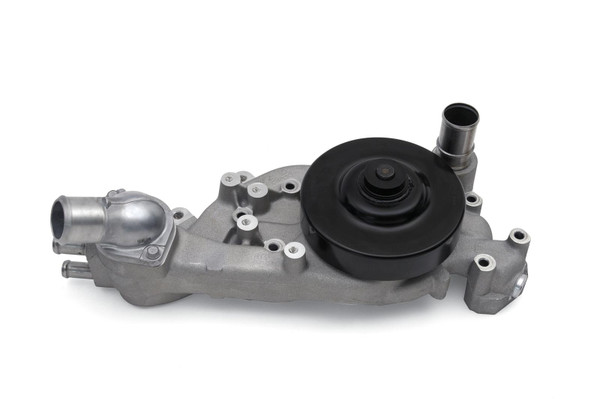 Features and benefits include:

* Available for practically all GM vehicles as well as a wide range of non-GM vehicles
* Completely pressure-tested for reliable, leak-free performance
* Coated seals support seal longevity and durability
* Heat-treated shaft assemblies and impellers provide superior strength and durability
* High-quality bearings are permanently sealed and lubricated for greater durability and long life
* Uniform wall sections and smooth coolant-flow cavities for efficient operation
* Cast-iron or aluminum design, depending on vehicle application