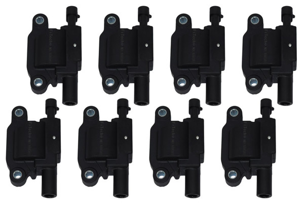 FiTech Go-Spark ignition coils will help complete your LS EFI swap or even update your modern muscle car with a fresh jolt of energy. These LS coils were developed to deliver optimum output with a quality fit and reliability. They bolt in place of the originals—and accept the sealed, locking connector and plug wire terminal for a simple upgrade. If you're looking for a little more dazzle under your hood, choose a model with a built-in LED that flashes when the coil is firing. All coils are sold individually or in a set.