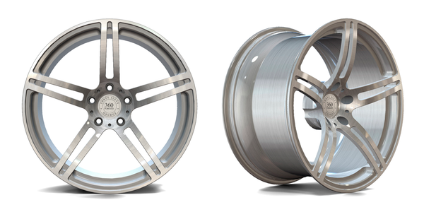 360 Forged Concave SPEC 5  - great concave look, custom built for your application. Once you place your order, we will initiate the size/offset needs for your car. These are custom built for your vehicle. Imagine the awesome stance your car will have with these wheels on your car. Order them staggered or square. Order today!

Price is per wheel. 19"-22"