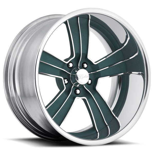 Raceline Billet wheels are CUSTOM BUILT to your order in our Southern California wheel factory. Each wheel center is precisely CNC machined out of a solid 6061 T6 forged billet aluminum disc.After the finishing process, the center is then assembled into a spun aluminum rim to the exact offset you require for your build.
