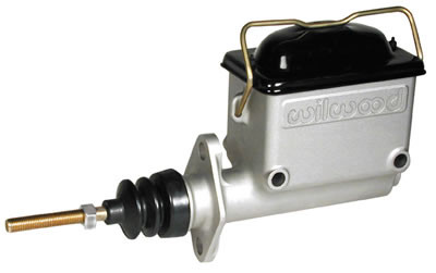 These Wilwood lightweight aluminum master cylinders provide reliable stopping power for drag race cars, late model stock cars, and off-road vehicles. They utilize standard OEM internal components for dependable performance at an affordable price. They are available with or without large-capacity plastic reservoir and dual outlet bores for responsive performance. 3/4"bore.