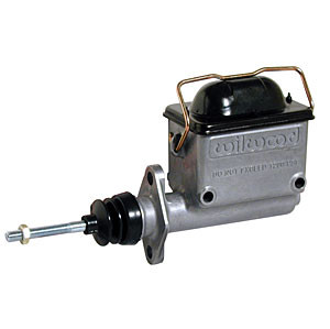 These Wilwood lightweight aluminum master cylinders provide reliable stopping power for drag race cars, late model stock cars, and off-road vehicles. They utilize standard OEM internal components for dependable performance at an affordable price. They are available with or without large-capacity plastic reservoir and dual outlet bores for responsive performance. 7/8" bore.Click for more info.