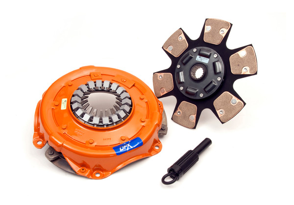 The Dual Friction clutch is engineered for those who are looking for the ultimate in street/strip holding power and performance without sacrificing pedal effort and driver control. While the Dual Friction has been engineered primarily as a street clutch it can be used in mild competition applications.

Patented centrifugal weight design (where applicable)
Patented Dual Friction design
Patented Ball bearing pressure plate
Light pedal effort
High quality friction material
Increased holding capacity
Smooth engagement

Perfect for up to 175 HP Nitrous or a forced induction setup