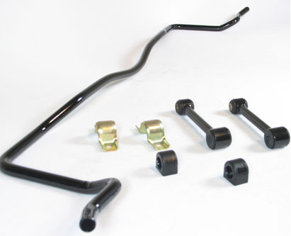 
Eliminate sway issues and turning malfunctions with this rear performance sway bar to achieve proper handling and steering on your 1960-1972 Chevy / GMC C-Series, K-Series Pickup 2wd with rear leaf springs.

These performance anti-roll bars are manufactured with "cold forming" heat treated steel to prevent from bending under suspension stress or being damaged from excessive heat. Installing this 7/8" diameter anti-roll bar onto the rear of your Chevy/GMC Pickup will bring you closer to racing quality performance and help to improve all forms of handling including tight turns around corners and precision steering under extreme conditions as well as the reduction of body roll and unwanted over steering.

Chevy/GMC Pickup  sway bars will take the handling and performance of your truck/suv to the next level. These aftermarket stabilizer bars are built to fit your 60-72 Pickup and can be installed with ease thanks to compatible hardware that is included.

Chevy / GMC Pickup users who take advantage of this rear replacement stabilizer bar kit will be able to retain precision handling around corners while being able to haul heavy loads with maximum safety and control. After installing the front sway bar kit you will be able to drive your truck/suv with ease as the sway bar will help to make sure you stay level with the road as well as provide your tires with excellent cornering grip

