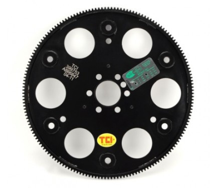 Now you can install your LS engine in your older vehicle with a 4l60. One more piece of the puzzle taken care of and you will ready to run once you have them completed! 

Ring Gear Tooth Quantity:168-tooth
Rear Main Seal Style:1-piece
Engine Balance:Internal
Flexplate Material:Steel
Safety Rating:SFI 29.1

Notes:Will not fit 4L80 transmissions. Includes crankshaft bolts and crankshaft hub adapter for use when installing an early, non-LS transmission. This will not fit 1999-2000 6.0L applications with 0.400 in. extended crank flange and came with flat flexplate.