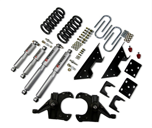 Belltech Lowering Kits With Street Performance Shocks
Stage 3 complete solution with Street performance shock absorbers

73-87 Chevrolet C10 (1" Rotor) 4" F/6" R drop W/ Street Performance Shocks
Please specify your vehicle to get more details and see if that product will work for you!
Click for more info...