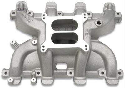 Want to keep the LS Swap in your muscle car or truck decidedly retro? You can keep your carburetor! This is the intake manifold that will get you one step closer to your desired goals....getting your vehicle running. This intake manifold has the complete intake section, which is dual plane and set up for a single carb.

Basic Operating RPM Range:1,500-6,500
Intake Manifold Height:4.950 in.
Intake Finish:Natural
Intake Material:Aluminum
EGR:No