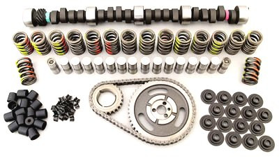 Xtreme Energy XE-R design for standard displacement LS6 and LS1. Race only applications.
Intake Valve Lift (in.)-0.595
Exhaust Valve Lift (in.)-0.598
Int. Duration @ .050 in. (Deg)-232
Exh. Duration @ .050 in. (Deg)-234
Int. Duration Advertised (Deg)-281
Exh. Duration Advertised (Deg)-283
Engine Make/Size: Chevy Small Block (262-400)
Lifter Type: Hydraulic Roller
Usage: Street/Performance
RPM Range: 2400-7200