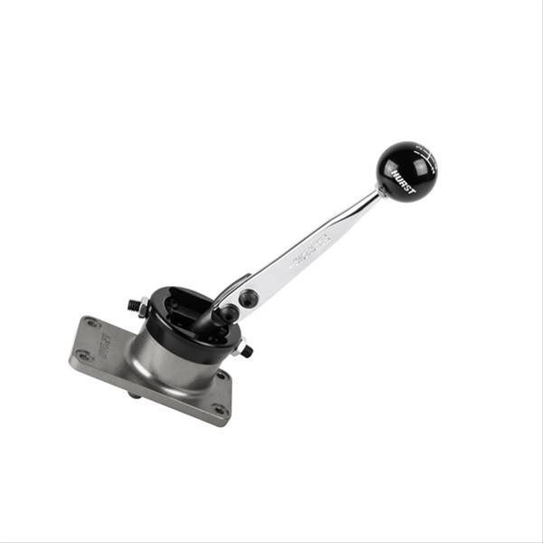 Hurst Billet/Plus shifters are the next generation of competition transmission controls. Designed with a high pivot mechanism for reduced shifter throw and a patented design for ease of operation, they feature an anodized gold base, polymide pivot cup for reduced vibration, high-strength steel stick, and a heat-treated billet steel gear selector for the ultimate in strength and reliability. This is the very shifter used in Dirty Dianah to make the T56 work perfect.
