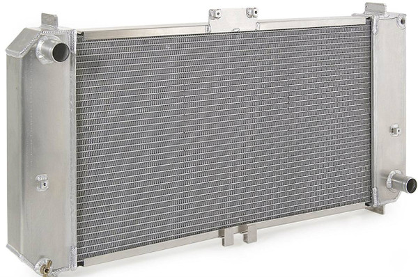 Cool the jets of your Chariot with this Be Cool radiator. 

Do you want cooling improvement and performance? During a test, a Be Cool aluminum radiator was installed in a 1955 Chevy in about an hour and lowered its operating temperature from 220 degrees to 180 degrees F--even with the air conditioning going full-blast. Be Cool custom-fit aluminum radiators are designed to be a direct fit, and they feature 15 percent more cooling capacity than factory 4-core models. What's more, they can be used with all brands of antifreeze and are available in both standard and polished finishes.