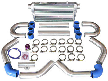 Product Info and Spec:
Intercooler Kit:
Bar & Plate Construction
Core Size: 24"x12"x4"
Overall Size: 31"x12"x4"
4" Thick Core, 3" Inlet & Outlet
3" Aluminum Piping Kit
50mm BOV