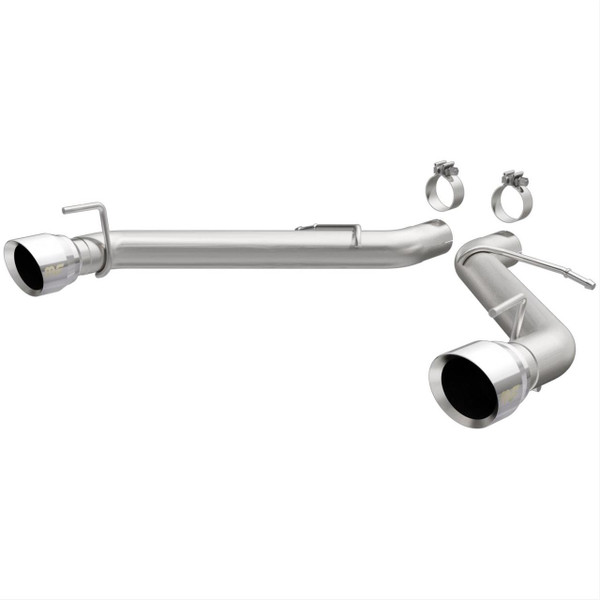 Exhaust System, Race, Dual, Split Rear Exit, Rear Axle-Back, Stainless Steel, Chevrolet, 6.2L, Kit