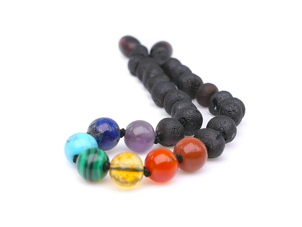 Chakra Amber Bracelet – Natural Baltic Amber Healing Jewellery for Adults | Shop Online