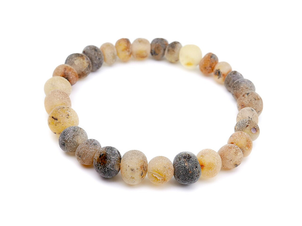 Real authentic certified Baltic amber back pain relief bracelet for adults shop UK