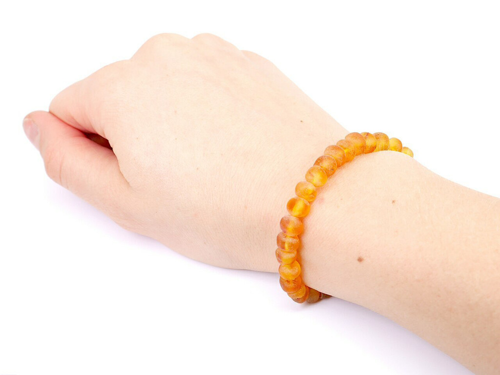 Adult amber bracelet for health arthritis pain