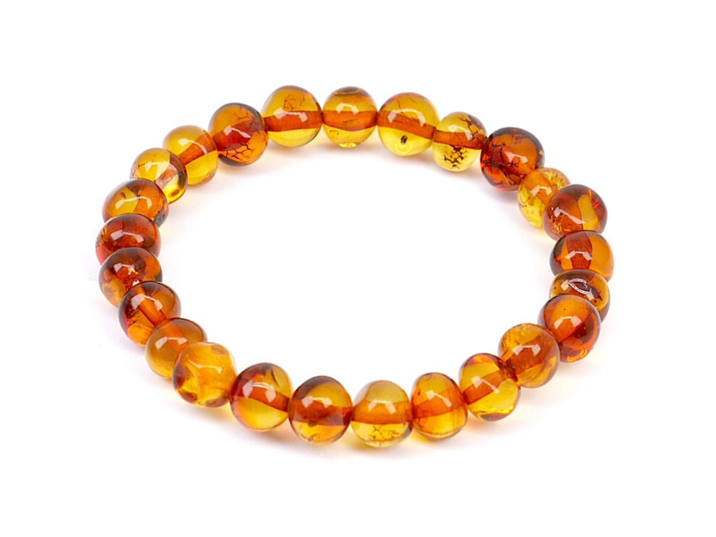 amber beads for teething anklet