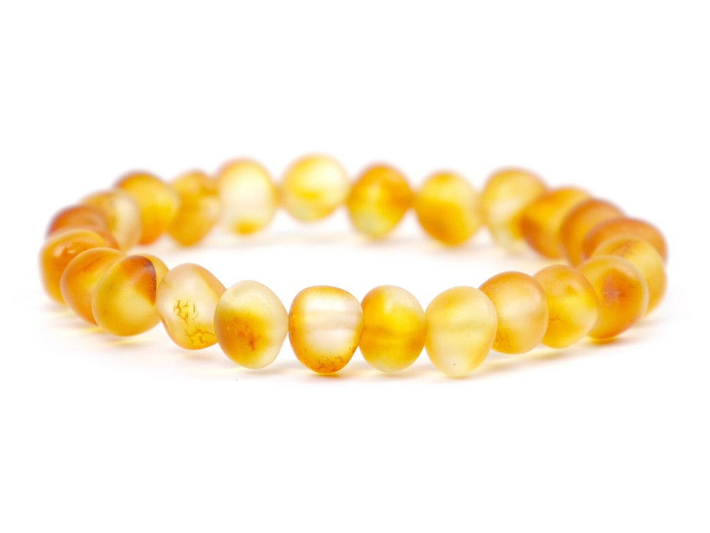 Amber teething anklet Ireland