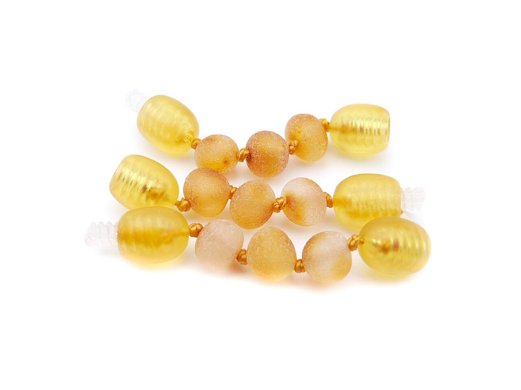 RAW honey Baltic Amber extender for necklaces and bracelets