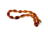 Baltic amber beads for kids genuine natural handmade amber jewellery available in the UK and Ireland featuring a classic teething style design