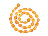 Knotted Genuine Baltic Amber Teething Necklace – Natural Beads (Notting Hill)