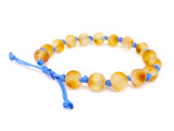 Adjustable Baltic amber bracelet or anklet for kids – UK & Ireland