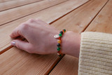 Adult amber bracelet adjustable for men and women